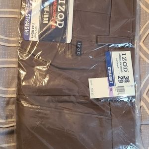 Izod Chino Pants (Dark Brown) 38/29
